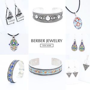 Berber Native Moroccan .999 Silver Jewelry